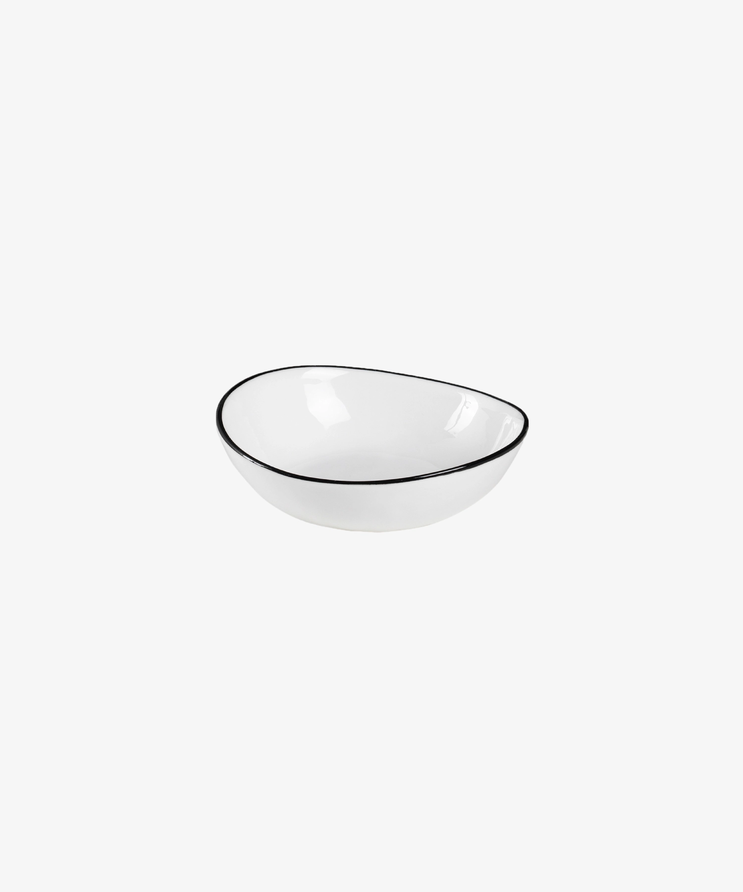 Bol en porcelaine émaillée 12,5 x 14 x 4 cm Salt - blanc - Broste Copenhagen | Manoir Plume