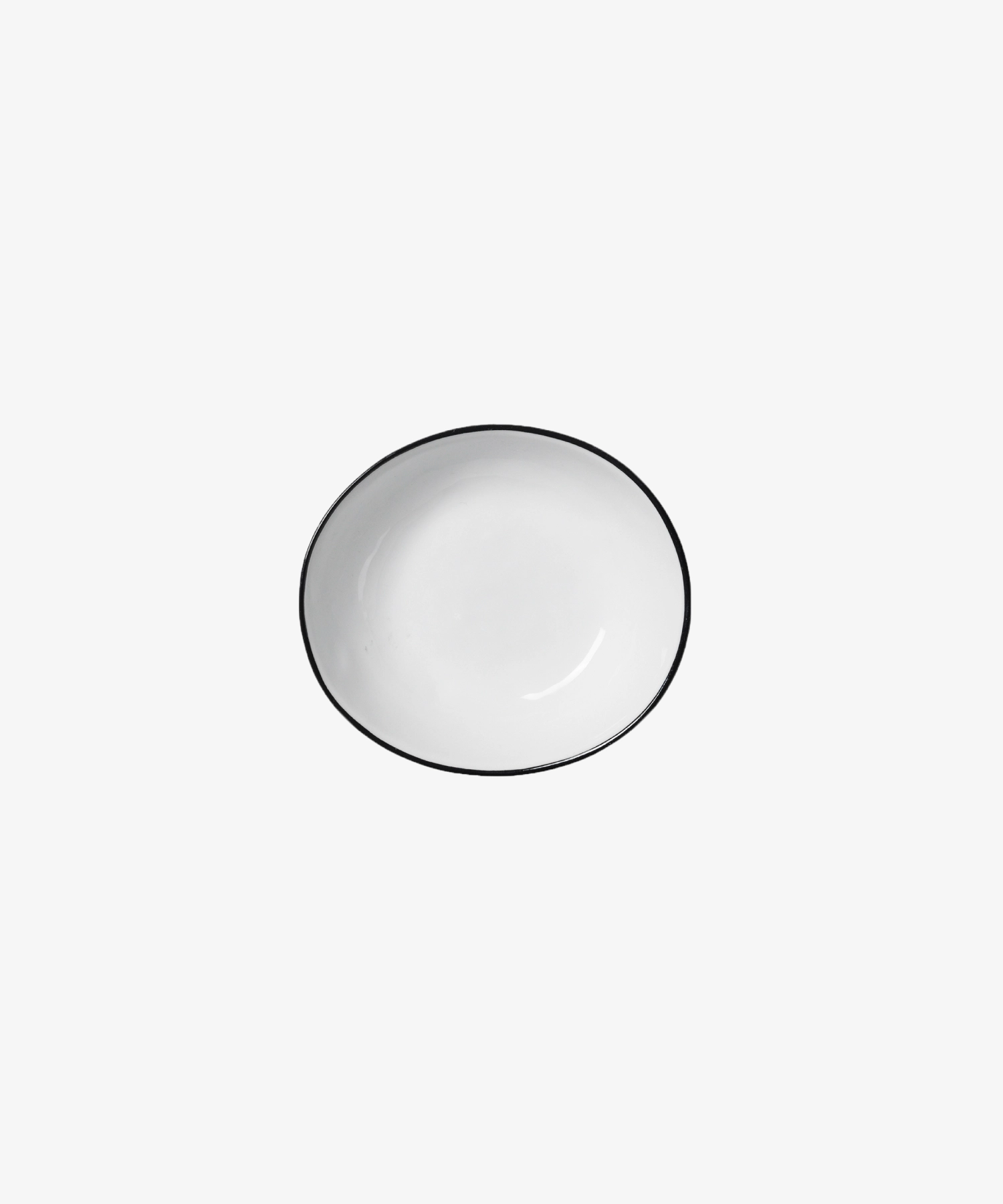 Bol en porcelaine émaillée 12,5 x 14 x 4 cm Salt - blanc - Broste Copenhagen | Manoir Plume