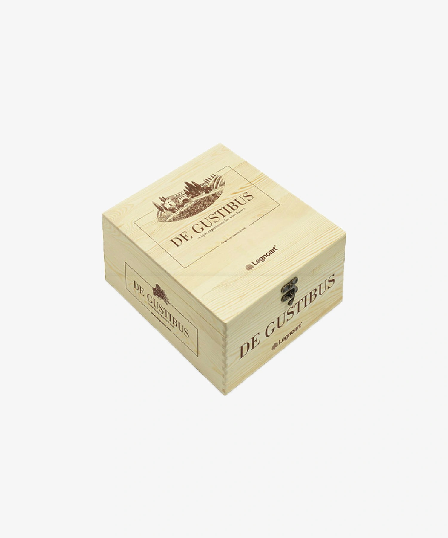 Coffret de verres à vin en cristal Degustibus - transparent - Legnoart | Manoir Plume