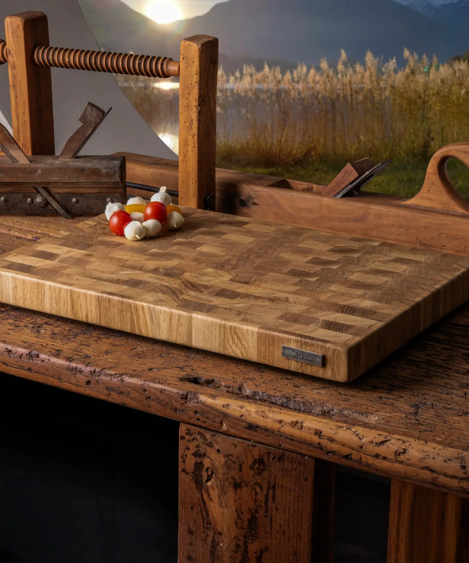 Planche à découper en chêne Butcher XL - naturel - Legnoart | Manoir Plume