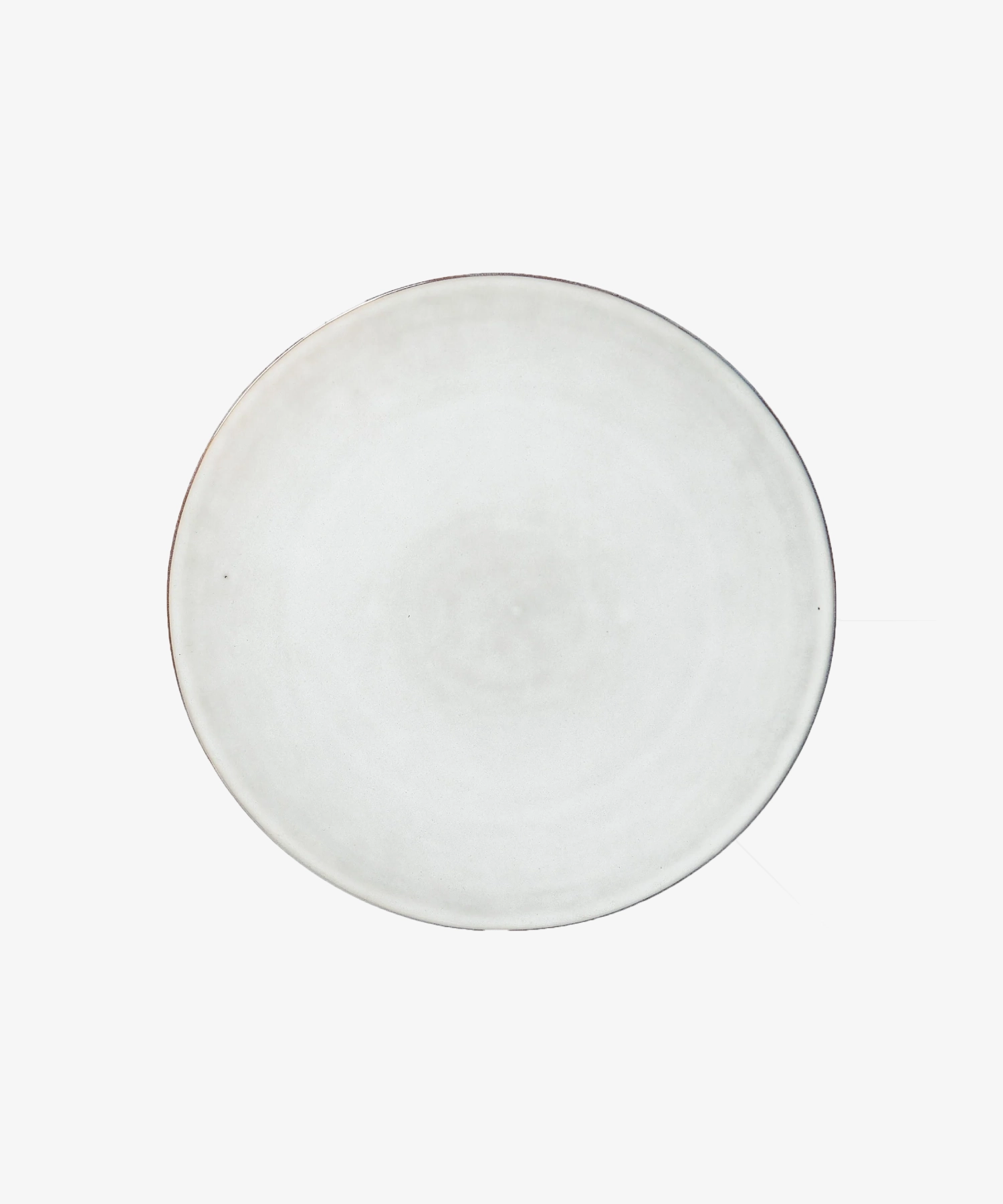 Plat à gâteaux en grès émaillé Nordic Sand - sable - Broste Copenhagen | Manoir Plume