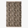Serviette de plage en coton bio - zèbre - Atelier Dune | Manoir Plume