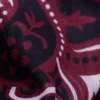 Foulard en coton Bandana - bordeaux - Maison Lecomte Flament | Manoir Plume