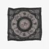 Foulard en coton Rodéo - noir - Maison Lecomte Flament | Manoir Plume
