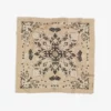 Foulard en laine et soie Bandana - beige - Maison Lecomte Flament | Manoir Plume