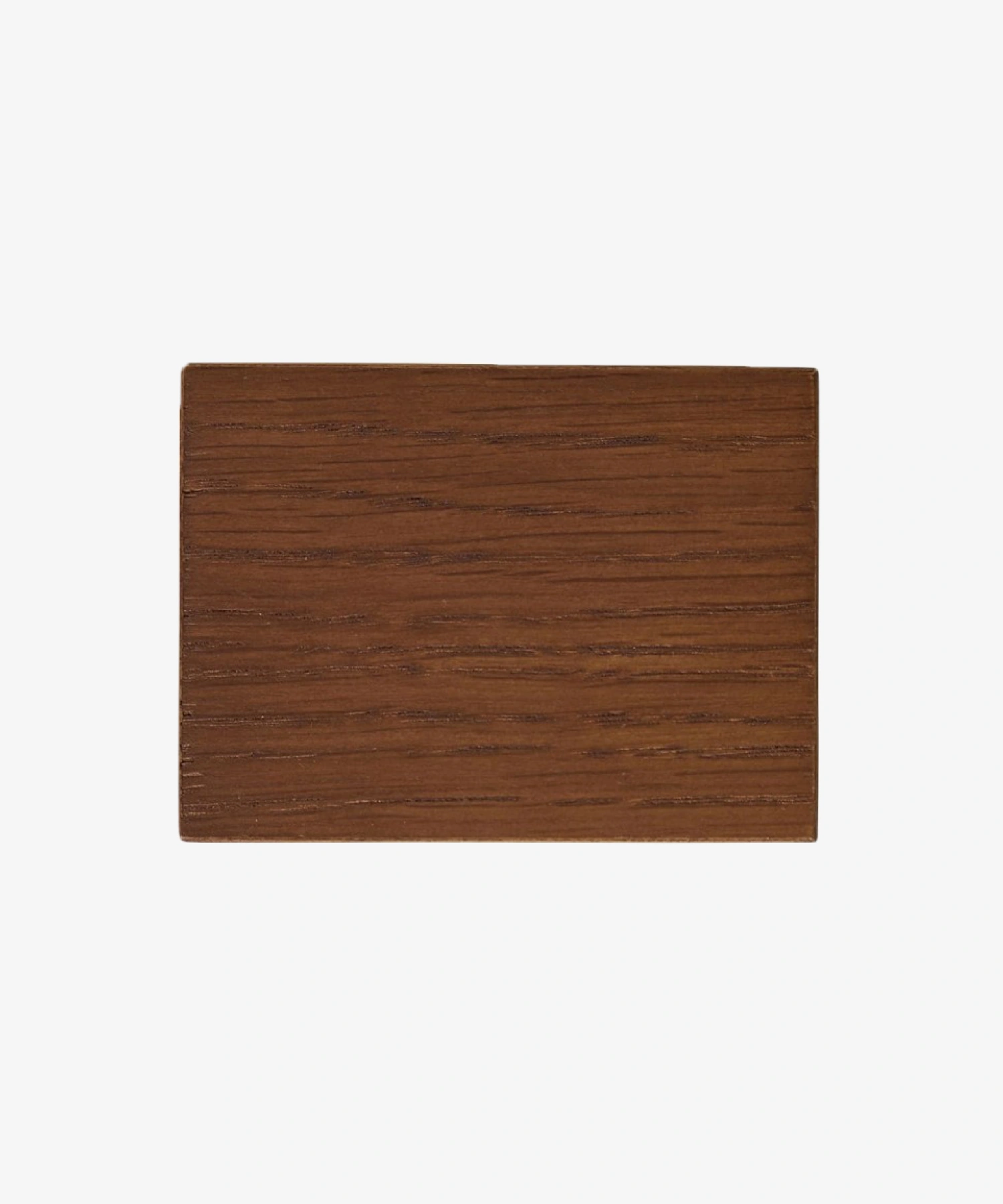 Table basse en placage de chêne et frêne Jeanne - marron foncé - Gabrielle Paris | Manoir Plume