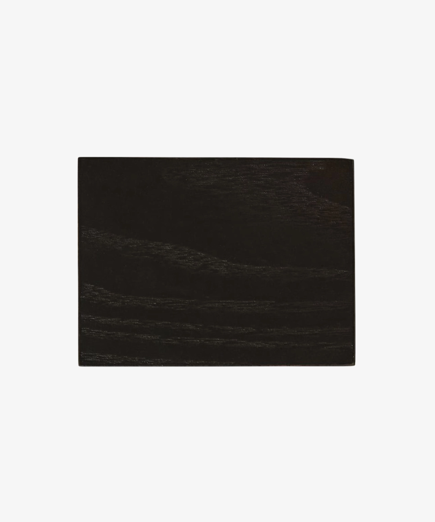 Table d'appoint en placage de chêne et frêne Mahaut - noir - Gabrielle Paris | Manoir Plume