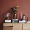 Lampe à poser en verre Pirum - marron - Hübsch | Manoir Plume