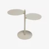Table d'appoint en métal Platform - sable - Hübsch | Manoir Plume
