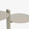 Table d'appoint en métal Platform - sable - Hübsch | Manoir Plume