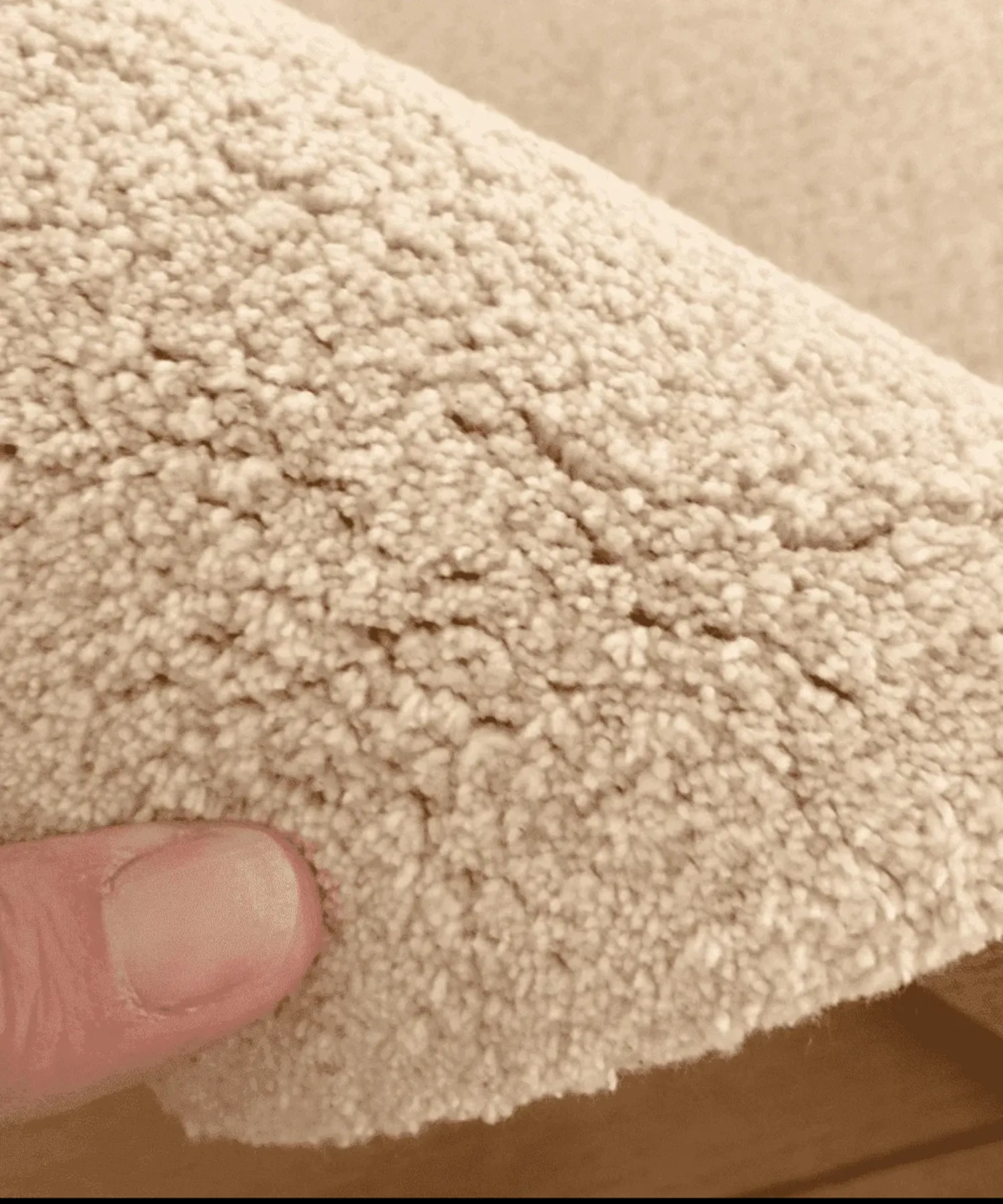 Tapis enfant en coton bio Sunset - orange - Bleuu Studio | Manoir Plume